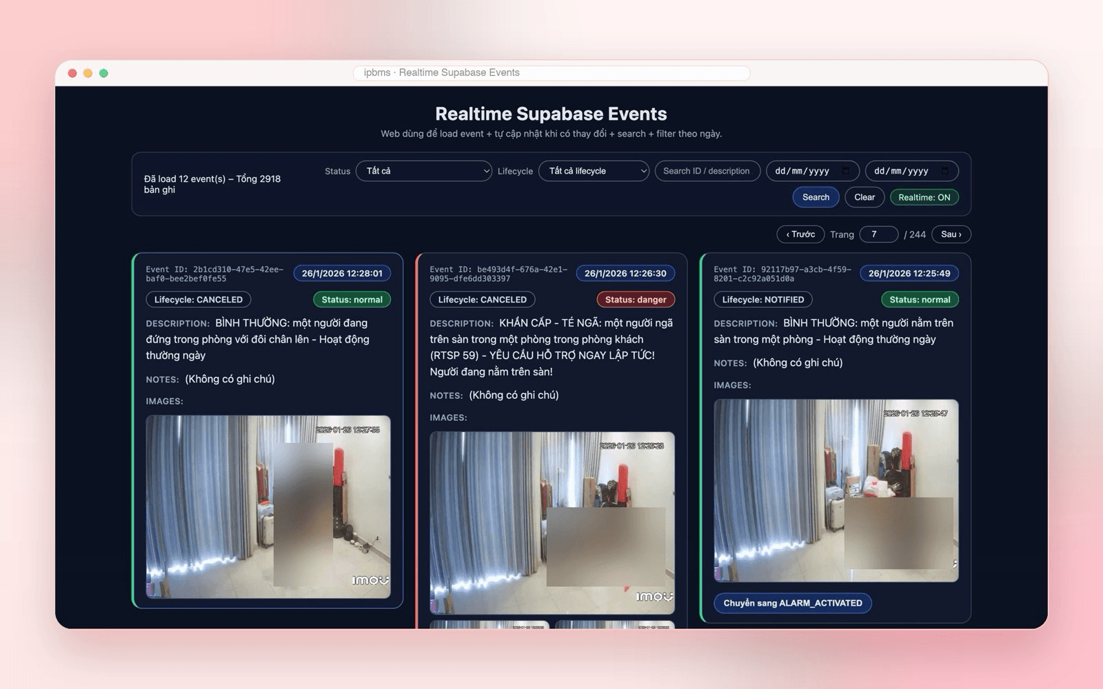 IPBMS — AI Patient Monitoring (Whammy Tech)